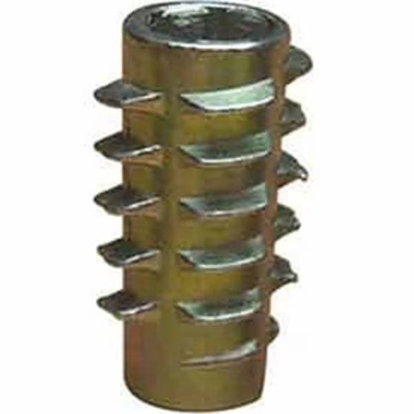 Hex Drive Threaded Insert, #10-32 Int Thrd Sz, 0.512 in L, Zinc Alloy, E-Z Lok, Mfr#: 801032-13